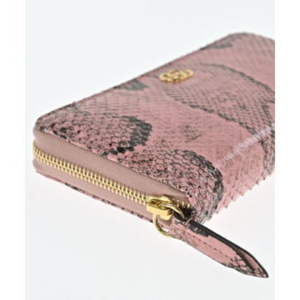 Gucci Python Wallet Black Case Pink - image 8
